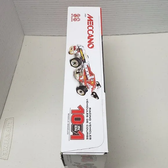 Meccano 10-in-1 Racing Vehicles Set 21201 - Picture 5 of 9